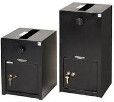 Winbest Barska Top Load Mail Cash Vault Deposit Drop Box Rotary Hopper Steel Depository Safe 